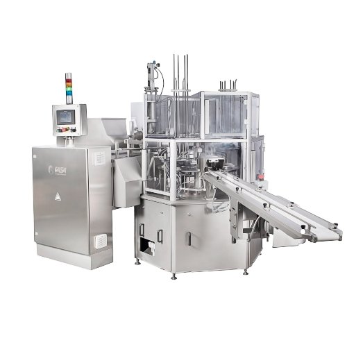 cup and tube filling machine