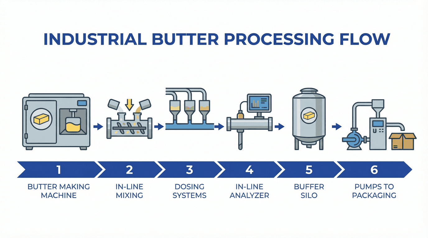 6-steps-in-butter-making-and-downstream-handling-butter-processing-line